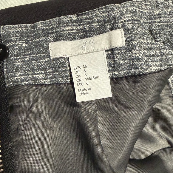 H&M Heathered Knit Pencil Skirt Women’s 6 - Picture 6 of 6